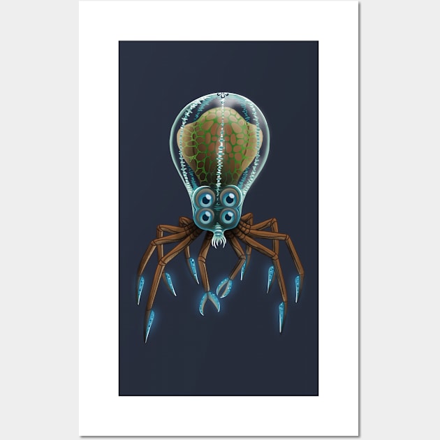 Crabsquid Wall Art by DahlisCrafter